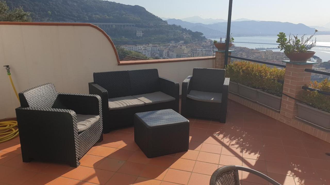 Вілла Casa Gabriella - Amalfi Coast - Free Parking - Full Sea View В'єтрі Екстер'єр фото