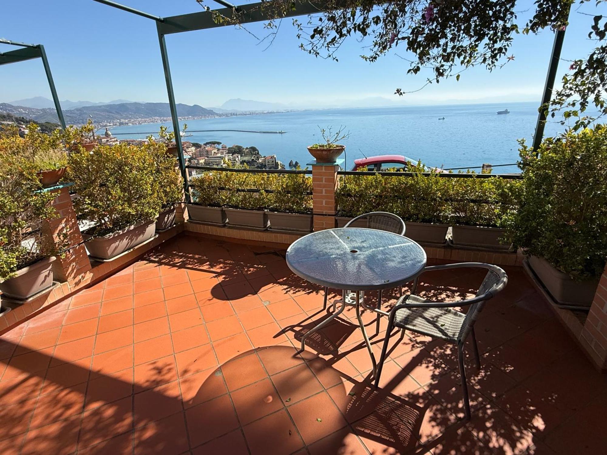 Вілла Casa Gabriella - Amalfi Coast - Free Parking - Full Sea View В'єтрі Екстер'єр фото